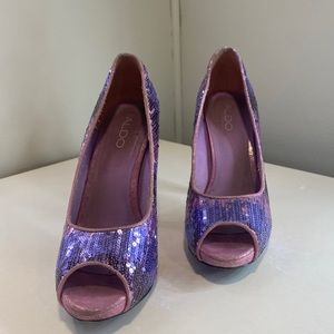 ALDO Sparkly Pumps 2/$40